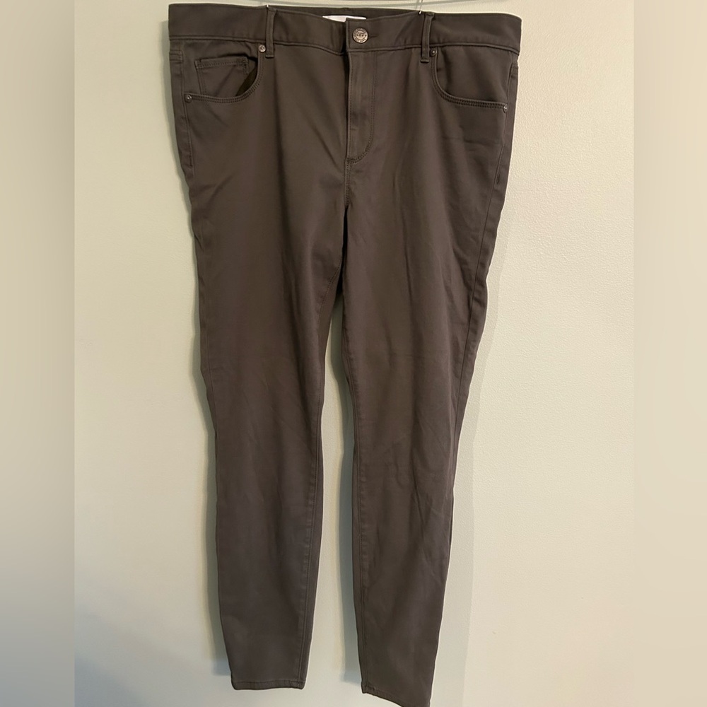 LOFT Deep Green Leggings